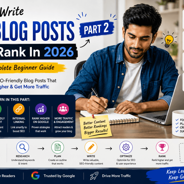 How To Write SEO Blog Posts That Rank In 2026 (Complete Beginner Guide)part-2 part 2